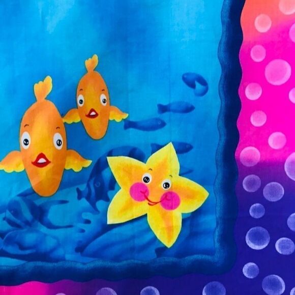 Quilt Panel Rainbow Fish Donna Dewberry - Picture 6 of 6